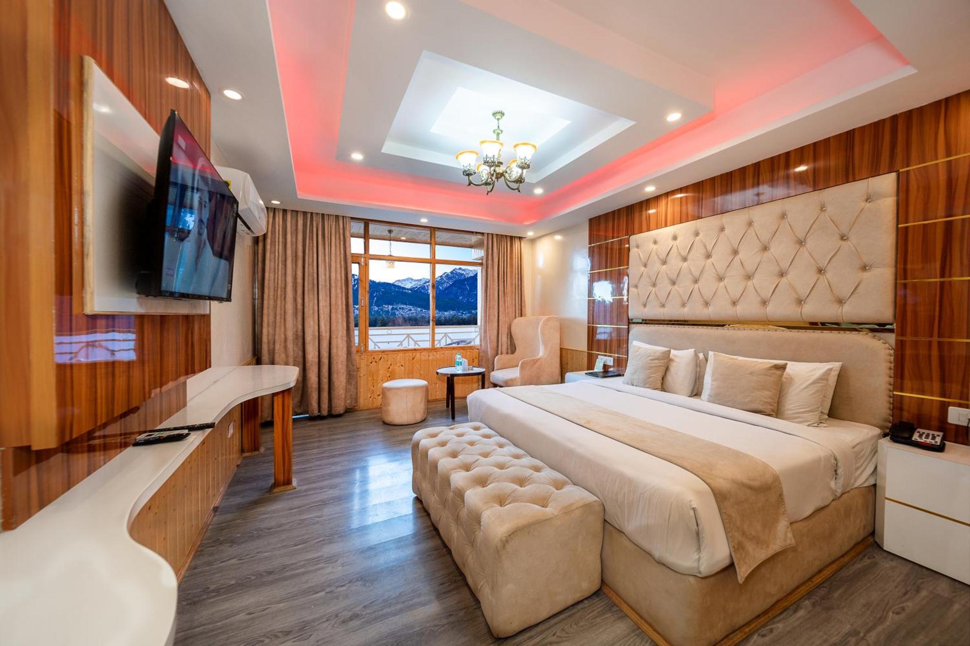 Hill River Resort - Central Heated & Air Cooled - Near Mall Road , Best Property Of Manali 2024- 2025 Exterior foto