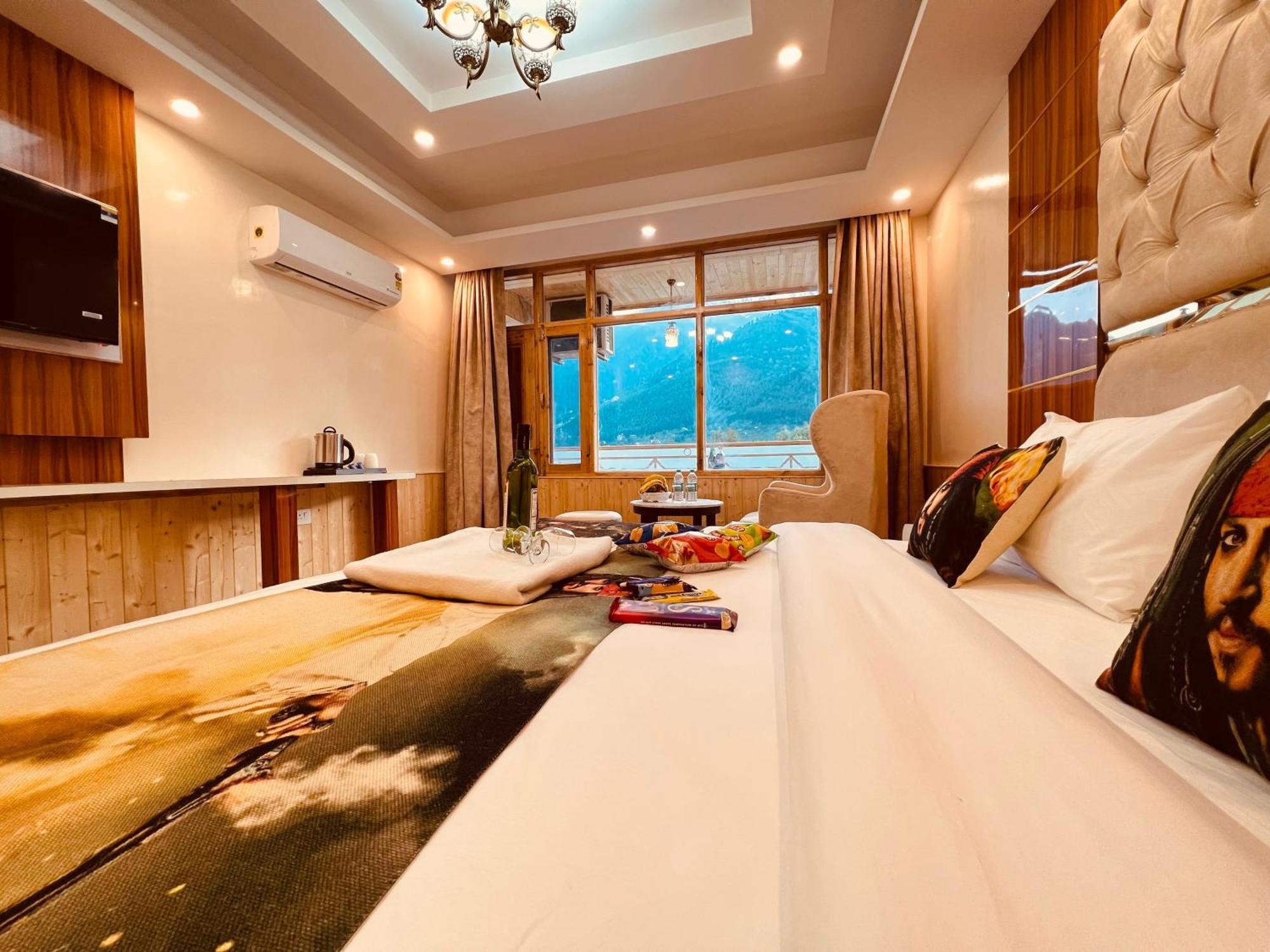 Hill River Resort - Central Heated & Air Cooled - Near Mall Road , Best Property Of Manali 2024- 2025 Exterior foto