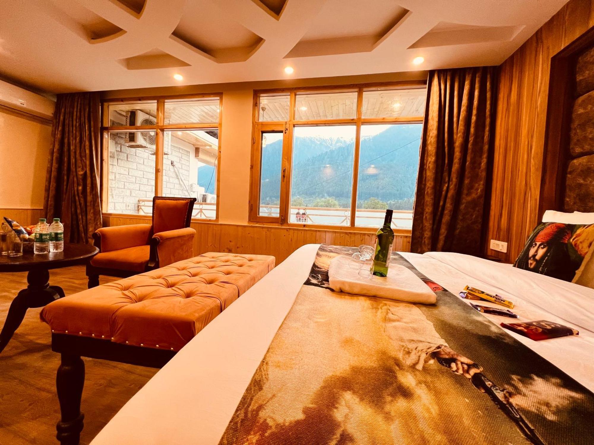 Hill River Resort - Central Heated & Air Cooled - Near Mall Road , Best Property Of Manali 2024- 2025 Exterior foto